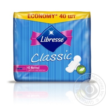 Прокладки Libresse гигиенические normal 40шт купить, цены на МегаМаркет - фото 1