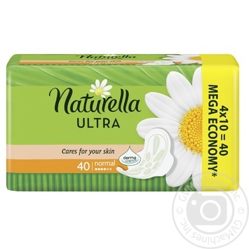 Гигиенические прокладки Naturella Ultra Normal 40шт купить, цены на МегаМаркет - фото 1
