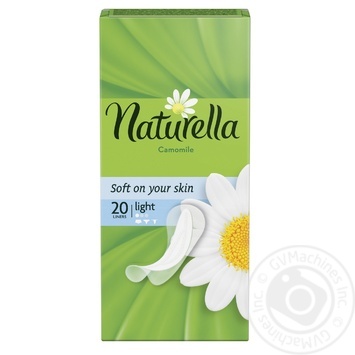 Liners Naturella Camomile Light 20pcs - buy, prices for MegaMarket - photo 1