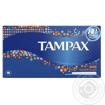 Tampons Tampax Super Plus Duo with applicator 16pcs - buy, prices for MegaMarket - photo 1