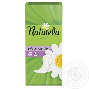 Щоденні прокладки Naturella Camomile Plus 20шт купити, ціни на МегаМаркет - фото 1