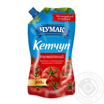 Кетчуп Чумак томатний 300г купити, ціни на МегаМаркет - фото 2