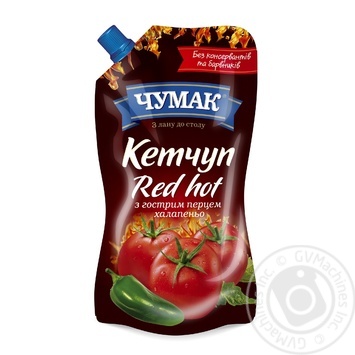 Ketchup Chumak with hot pepper jalapeno sauce 280g - buy, prices for MegaMarket - photo 1