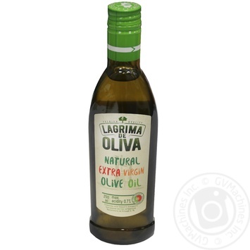 Масло оливковое Lagrima de Oliva Natural Extra Vir 229г купить, цены на МегаМаркет - фото 1