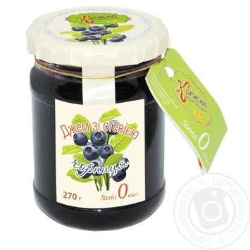 Jam with blueberries 270g - buy, prices for MegaMarket - photo 1