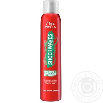 Шампунь сухий Wella Shockwaves Style Refresh & Root Revival 180мл купити, ціни на МегаМаркет - фото 1