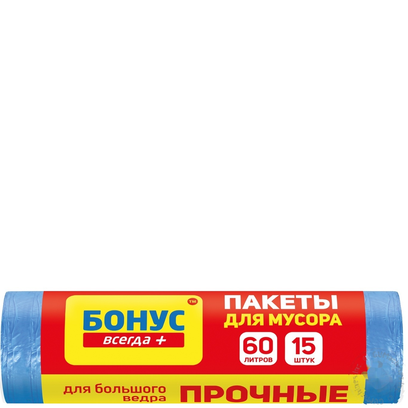 

Пакети д/сміття Бонус 60л 15шт*02.20 х70