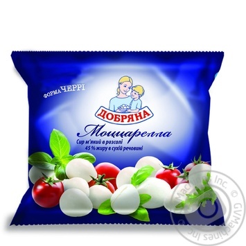 Dobriana pickled cheese mozzarella 45% 125g - buy, prices for MegaMarket - photo 1
