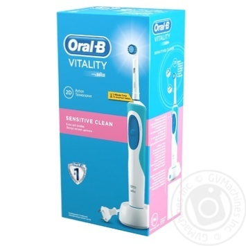 Электрическая зубная щётка Oral-B Vitality Sensitive купить, цены на МегаМаркет - фото 3