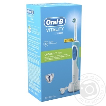 Електрична зубна щітка Oral-B Vitality Cross Action купити, ціни на МегаМаркет - фото 2