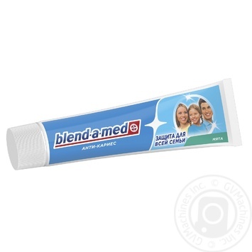 Зубна паста Blend-a-med Анти-кариес Мята 100мл купити, ціни на МегаМаркет - фото 3