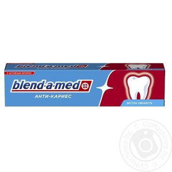 Toothpaste Blend-a-Med Anti-Karies Fresh 50ml - buy, prices for MegaMarket - photo 2