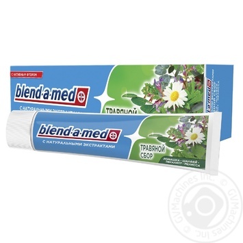 Зубна паста Blend-a-med БИО Травяной сбор 100мл купити, ціни на МегаМаркет - фото 2