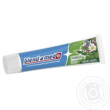 Зубна паста Blend-a-med БИО Травяной сбор 100мл купити, ціни на МегаМаркет - фото 4