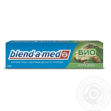 Toothpaste Blend-a-med Bio fluoride Oak Bark 50ml - buy, prices for MegaMarket - photo 8