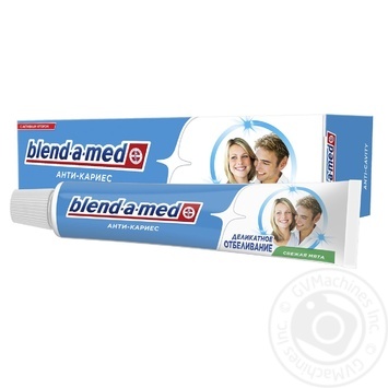 Зубная паста Blend-a-med 3 Эффект Деликатное отбеливание 50мл купить, цены на МегаМаркет - фото 4
