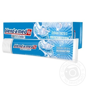 Зубна паста Blend-a-med Комплекс 7 з ополіскувачем 100мл купити, ціни на МегаМаркет - фото 3