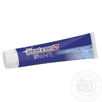 Зубная паста Blend-a-med 3D White Свежесть мятный поцелуй 125мл купить, цены на МегаМаркет - фото 3