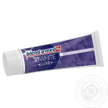 Зубная паста Blend-a-med 3D White Luxe Сияние жемчуга мгновенный эффект 75мл купить, цены на МегаМаркет - фото 3