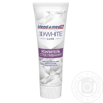 Toothpaste Blend-a-med 3d white luxe 75ml - buy, prices for MegaMarket - photo 4