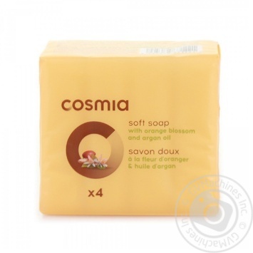 Мыло Cosmia экстракт апельсина и арганового масла 4*90г