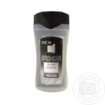 Гель для душа AXE ICE GOLD 250мл купить, цены на МегаМаркет - фото 1