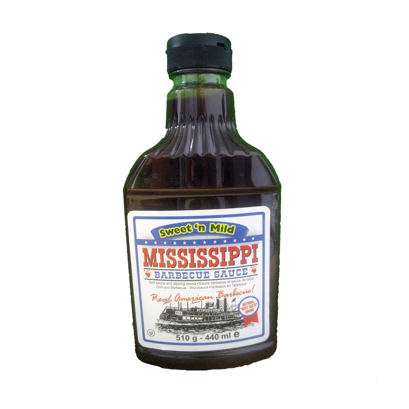 

Соус барбекю Mississippi Сладкий и не острый 510г