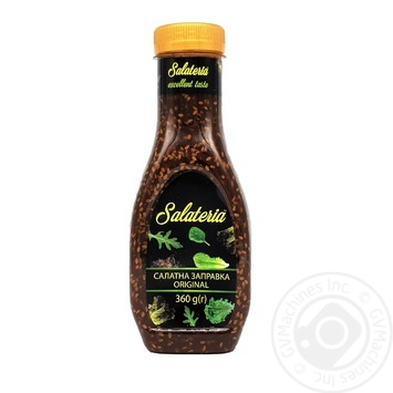 Заправка салатна Salateria Original 360г купити, ціни на МегаМаркет - фото 2