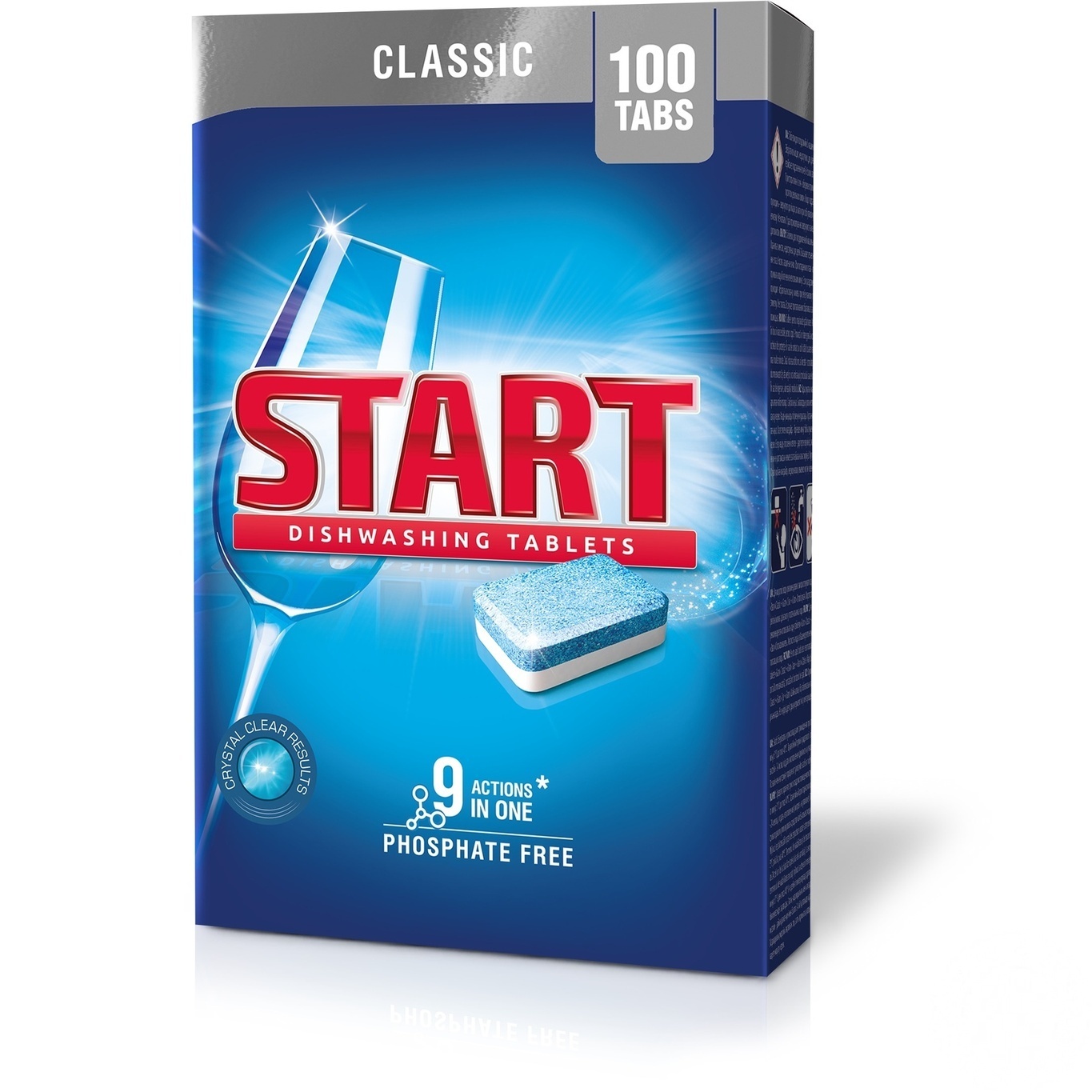 

Таблетки для посудомоечных машин START Classic 100шт