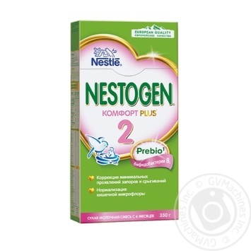 Суміш суха молочна Nestle Nestogen комфорт плюс 2 350г купити, ціни на МегаМаркет - фото 1