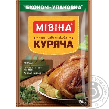 Приправа Мівіна Куряча 160г купити, ціни на МегаМаркет - фото 2