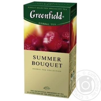 Чай Greenfield трав'яний Summer Bouquet  25шт*2г купити, ціни на МегаМаркет - фото 2