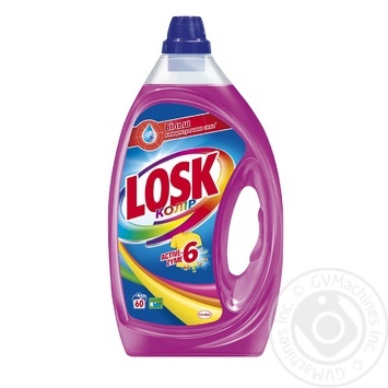 Гель для прання Losk Color 3л купити, ціни на МегаМаркет - фото 1
