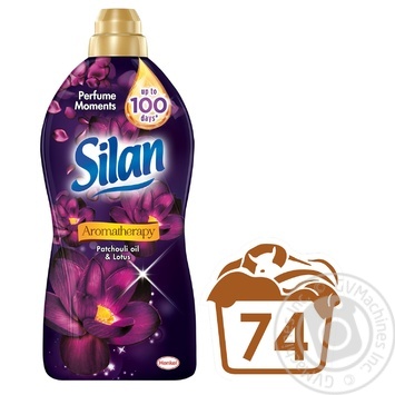 Silan Conditioner Aromatherapy Lotus and oil heard 1850ml - buy, prices for NOVUS - photo 2