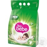 Стиральный порошок Teo bebe Алоэ автомат 2400г