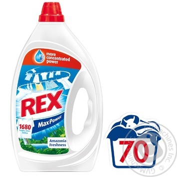 Gel Rex for washing 3500ml - buy, prices for MegaMarket - photo 2