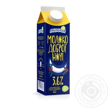 Molokiya Pasteurized Milk 3,6% 900g - buy, prices for MegaMarket - photo 1