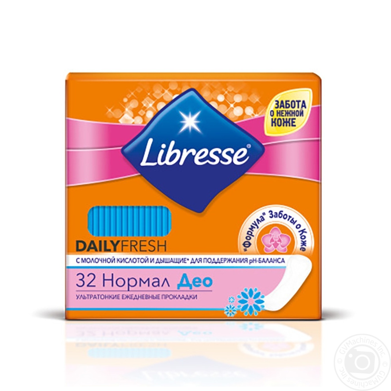 

Прокладки ежедневные Libresse Daily Fresh Normal Deo с ароматом 2 капли 32шт