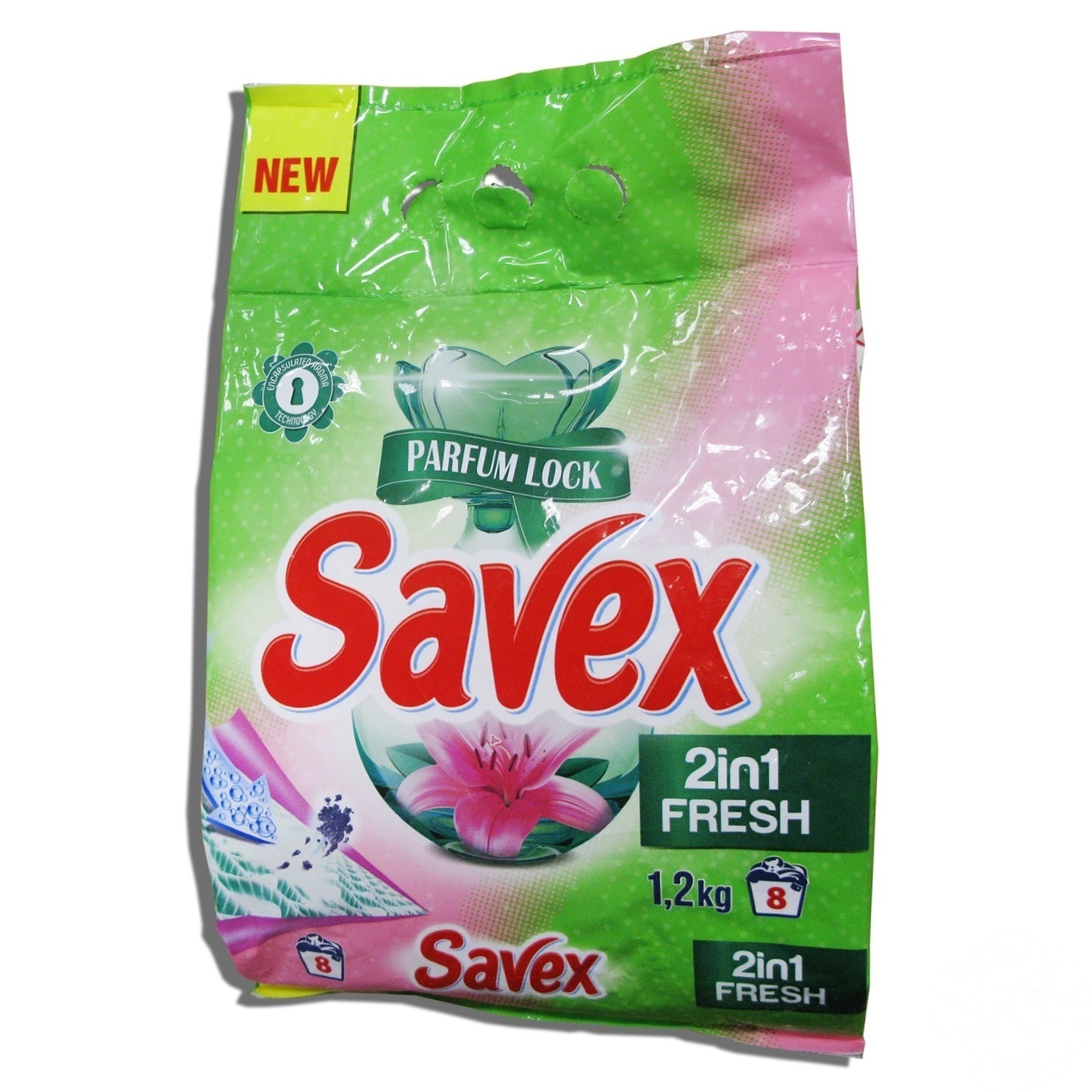 

Порошок стиральный Savex Parfum Lock Fresh 2в1 автомат 1200г