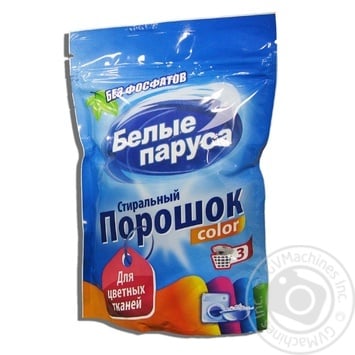 Пральний порошок Білі вітрила колор автомат 400г