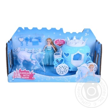 Toy Set Carriage with Horse 42cm - buy, prices for Auchan - photo 4