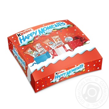 Набор новогодний Kinder Happy Moments 242г купить, цены на МегаМаркет - фото 1