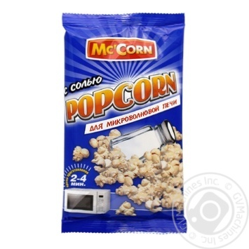 McCorn with sea salt popcorn 90g - buy, prices for MegaMarket - photo 3