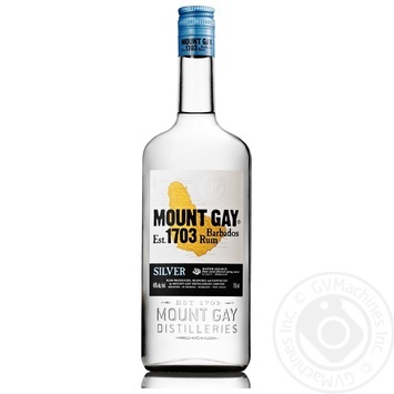 Rum Mount gay Silver 40% 700ml glass bottle - buy, prices for MegaMarket - photo 1