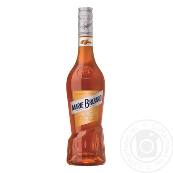 Liquor Marie brizar Private import with amaretto 28% 700ml glass bottle France - buy, prices for MegaMarket - photo 1
