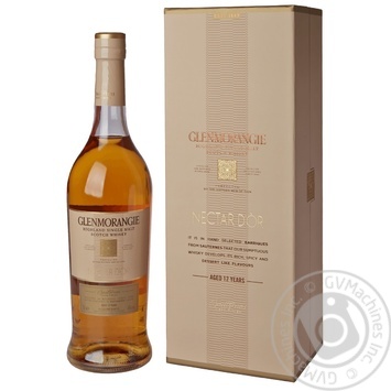 Виски Glenmorangie Nectar D'Or 12 лет 46% 0,7л купить, цены на МегаМаркет - фото 1