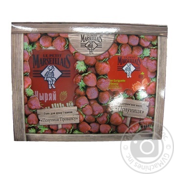 Set Le petit marseillais strawberries with cream for shower - buy, prices for MegaMarket - photo 1