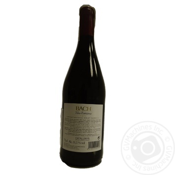 Вино Bach Extrisima Tinto Seco червоне сухе 0.75л х6 купить, цены на МегаМаркет - фото 2