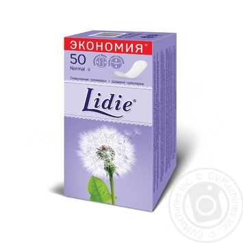 Прокладки ежедневные Lidie Normal 50шт купить, цены на МегаМаркет - фото 1