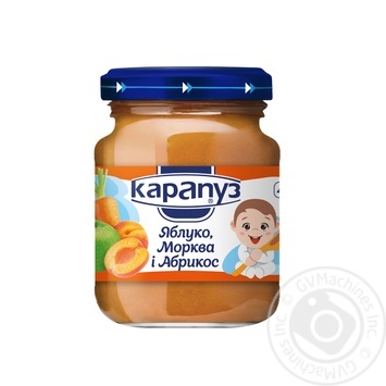 Puree Karapuz pumpkin for children from 4 months 125g glass jar